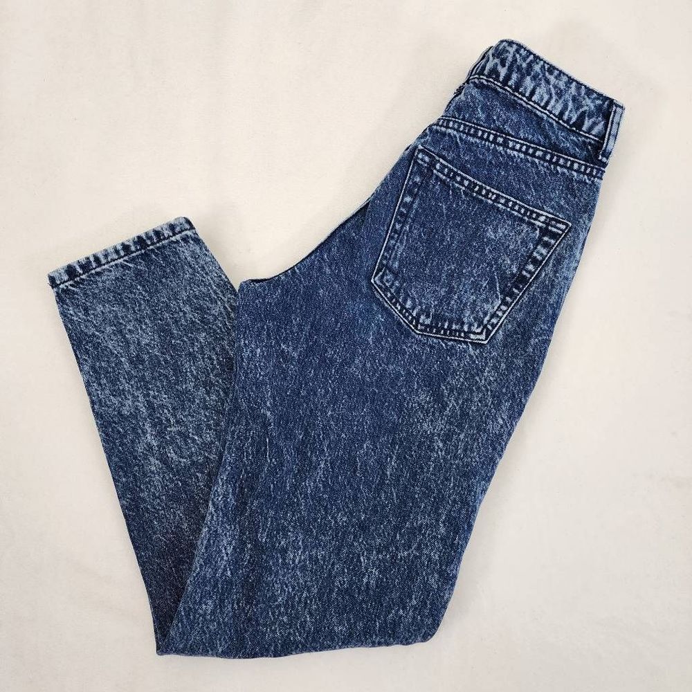 Topshop High Rise Blue Jeans